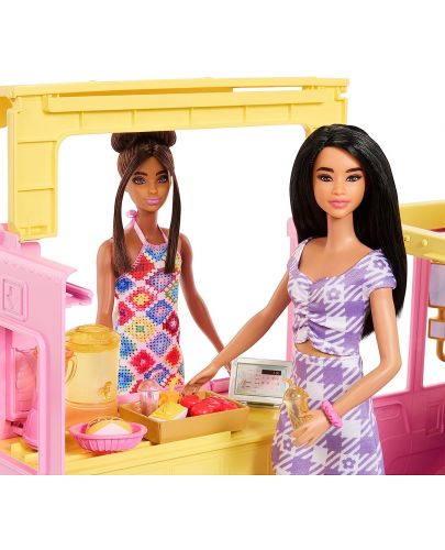 Игрален комплект Barbie - Камион за лимонада - 5