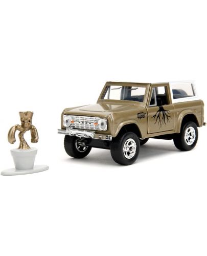 Игрален комплект Jada Toys - Груут с 1973 Ford Bronco, 1:32 - 2