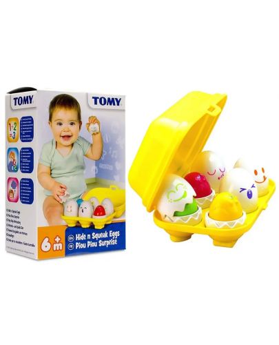 Играчка за сортиране TOMY Toomies - Къде са яйцата - 9