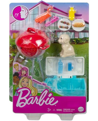 Игрален комплект Mattel Barbie - Барбекю - 1