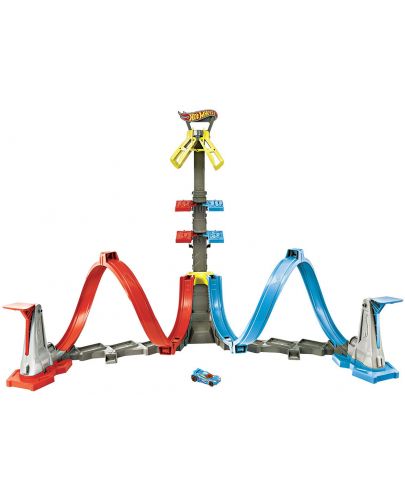 Игрален комплект Mattel Hot Wheels - Лупинг с количка - 3