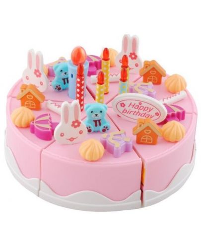 Игрален комплект Kruzzel - Торта за рожден ден, 75 части - 3