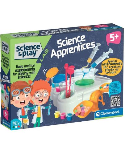 Игрален комплект Clementoni Science & Play - Стажант учен, Експерименти - 1