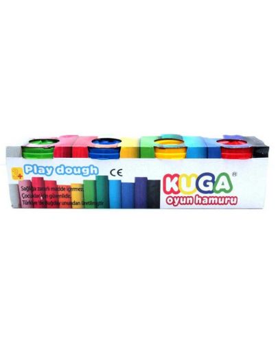 Игралн комплект Kuga - Моделин, 4 цвята - 1