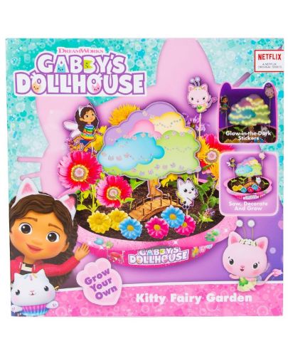 Игрален комплект Gabby's Dollhouse - Отгледай собствена градина - 1