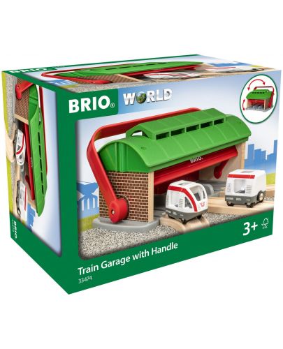 Играчка Brio - Гараж за влакове - 6
