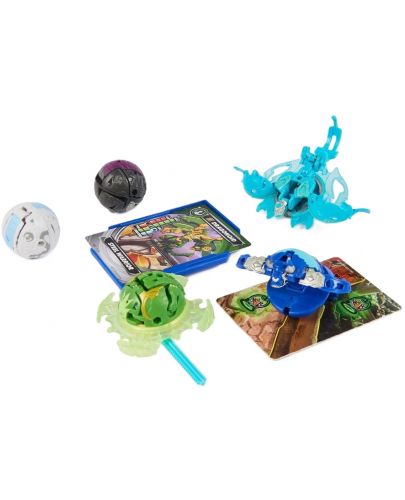 Игрален комплект Bakugan - Special Attack Ventri, Dragonoid, Titanium Bruiser, Titanium Trox, Smoke - 7