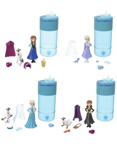 Игрален комплект Disney Princess -  Кукла с изненади, Frozen Snow, асортимент - 2