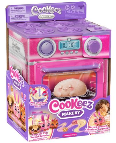 Игрален комплект Moose Cookeez Makery - Фурна за печива, розова  - 4