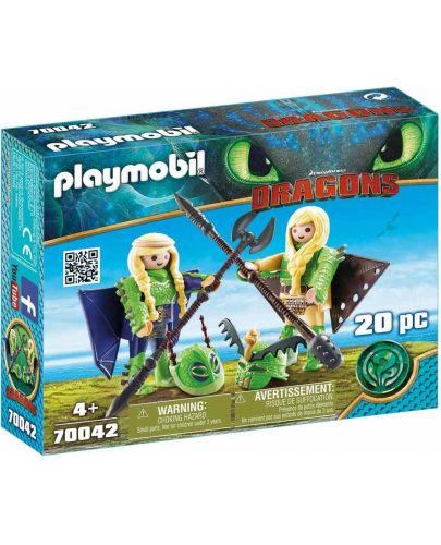Игрален комплект Playmobil - Raffnut and Taffnut - 1