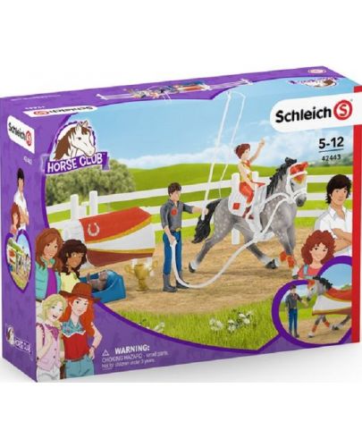 Игрален комплект Schleich Horse Club - Конен спорт с Мия - 2
