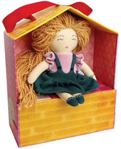 Игрален комплект Svoora - Кукла Ани с преносима къща - 1