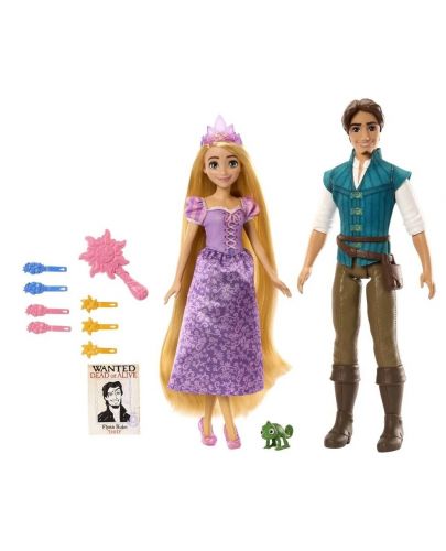 Игрален комплект Disney Princess - Рапунцел и принцът - 1