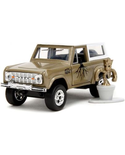 Игрален комплект Jada Toys - Груут с 1973 Ford Bronco, 1:32 - 3