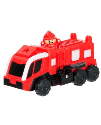 Игрален комплект GOT - Пожарникарски катапулт с кола с променящи се цветове - 2