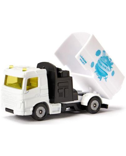 Игрален комплект Siku - Почистваща машина и камион за смет - 2