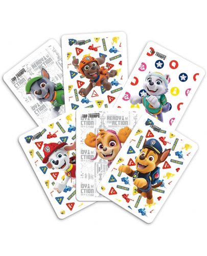 Игра с карти и кубчета Top Trumps Match - Paw Patrol - 4