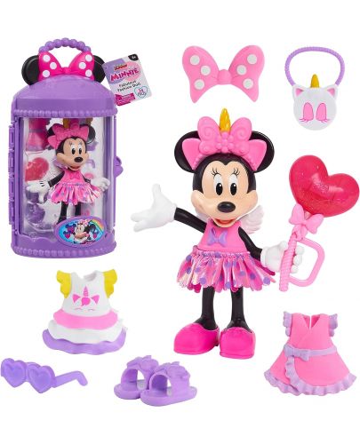 Игрален комплект Just Play Disney Minnie - Кукла с аксесоари, Еднорог - 2