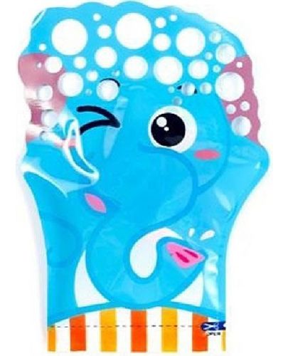 Игрален комплект Raya Toys - Ръкавици за сапунени балони, Слон - 1