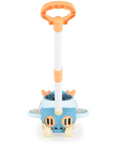 Играчка за сапунени балони Moni Toys - Самолет, Blue Flyer - 3