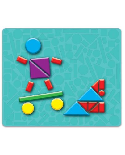 Игрален комплект Galt Toys - Магнитни форми и цветове - 2