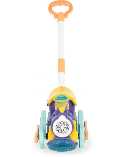 Играчка за сапунени балони Moni Toys - Влак, Blue Wheels - 2