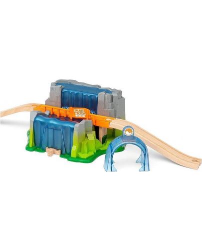 Игрален комплект Brio - Тунел с водопад, Smart Tech - 2