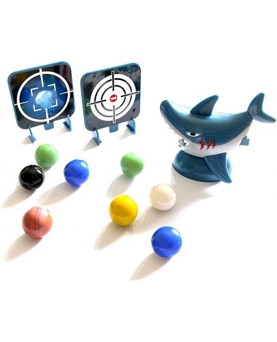 Игрален комплект Buki - Изстрелвачка на топчета, акула - 2