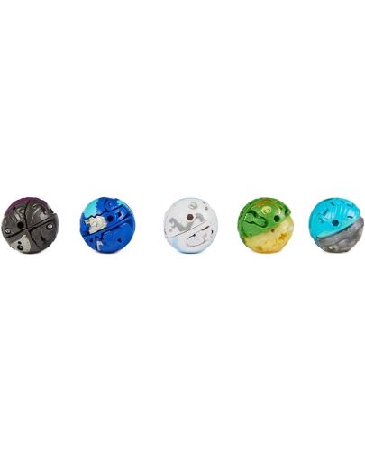 Игрален комплект Bakugan - Special Attack Ventri, Dragonoid, Titanium Bruiser, Titanium Trox, Smoke - 5