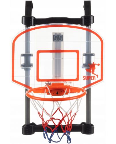 Игрален комплект Kruzzel - Баскетболно табло с кош и топка - 1