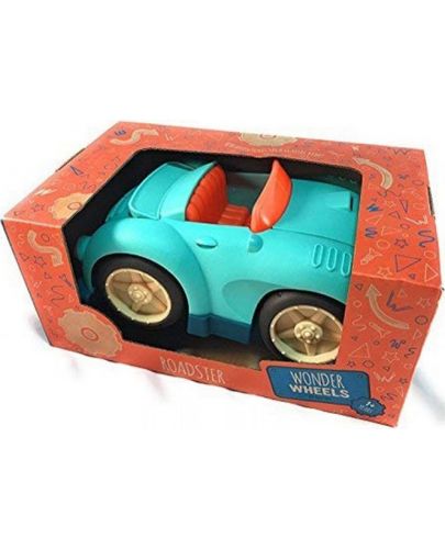 Играчка Battat Wonder Wheels - Мини спортен автомобил, син - 3