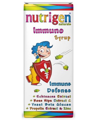 Immuno Сироп за силен имунитет, 150 ml, Nutrigen - 1