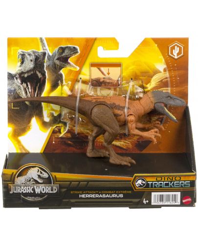 Интерактивна играчка Jurassic World Strike Attack - Хереразавър - 5