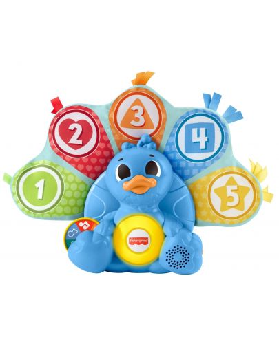 Интерактивна играчка Fisher Price Linkimals - Counting & Colors Peacock - 1