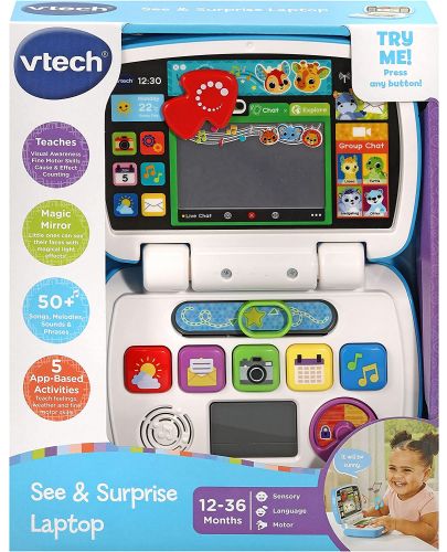 Интеркативна играчка Vtech - Лаптоп - 6
