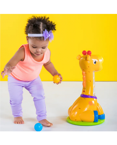 Интерактивна играчка Bright Starts - Having a Ball Spin & Giggle Giraffe - 5