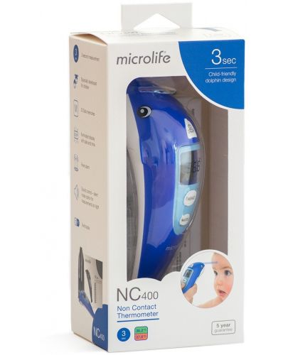 Инфрачервен безконтактен термометър Microlife NC400 - 3