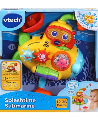 Интерактивна играчка Vtech - Подводница за баня - 1
