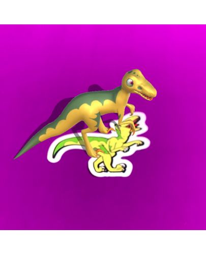 Интерактивни стикери HoloToyz  Augmented Reality - Динозаври - 7