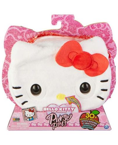 Интерактивна чанта Spin Master Purse Pets - Hello Kitty - 1