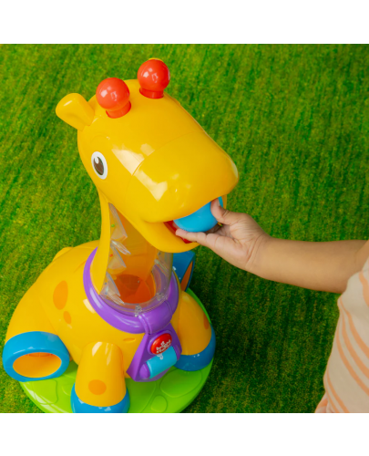 Интерактивна играчка Bright Starts - Having a Ball Spin & Giggle Giraffe - 4