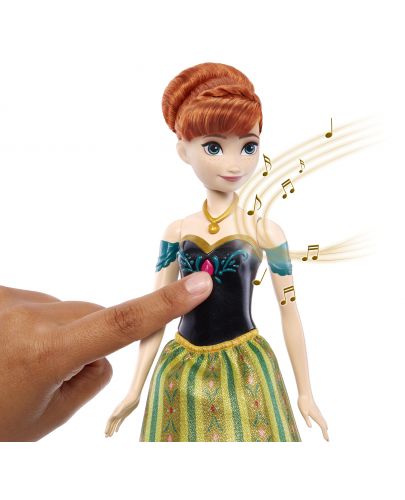 Интерактивна кукла Disney Frozen - Пееща Анна - 5