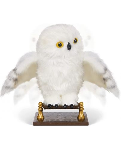Интерактивна играчка Spin Master Harry Potter - Вълшебна сова Hedwig - 5
