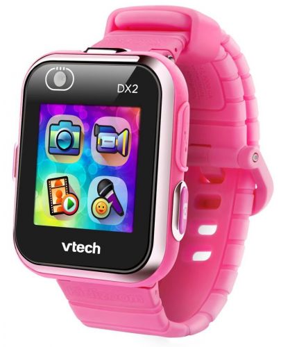 Интерактивна играчка Vtech - Смарт часовник DX2, розов - 1