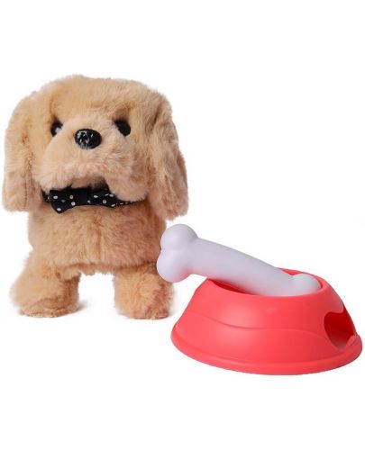 Интерактивна играчка Raya Toys - Куче с аксесоари - 3