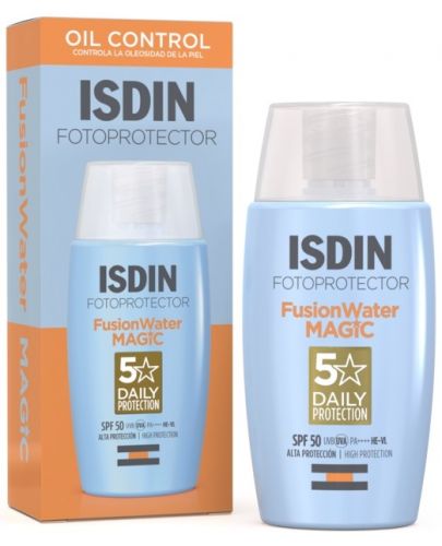 Isdin Fotoprotector Слънцезащитен флуид за лице Fusion Water, SPF 50, 50 ml - 1
