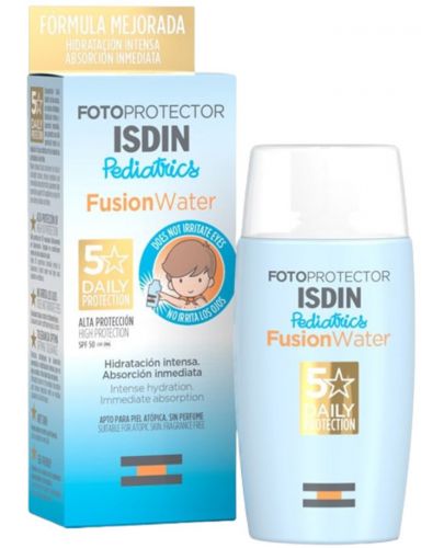 Isdin Fotoprotector Pediatrics Детски слънцезащитен крем Fusion Water, SPF 50, 50 ml - 1