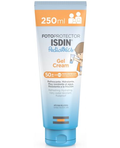 Isdin Fotoprotector Pediatrics Слънцезащитен гел-крем, SPF 50+, 250 ml - 1