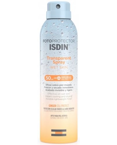 Isdin Fotoprotector Прозрачен и освежаващ слънцезащитен спрей, SPF 50, 250 ml - 1