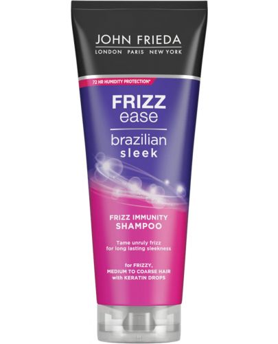 John Frieda Frizz Ease Шампоан Brazilian Sleek, 250 ml - 1